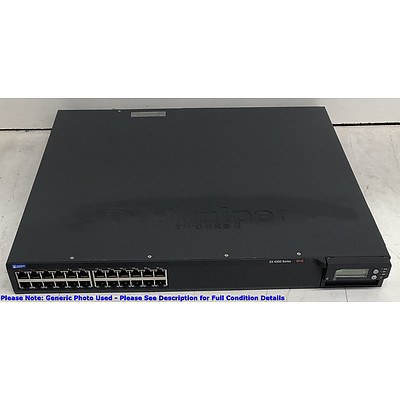 Juniper Networks (EX4200-24T) EX 4200 Series 8PoE 24-Port Gigabit Managed Switch