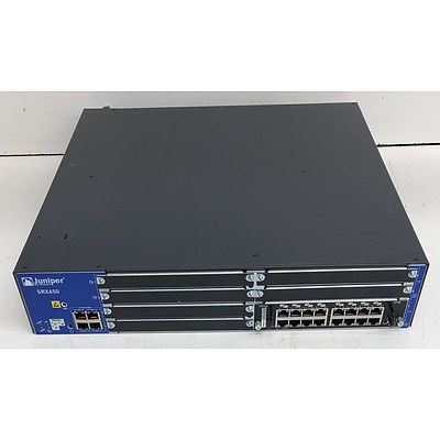 Juniper Networks (SRX650-BASE-SRE6-645AP) SRX650 Services Gateway Security Appliance