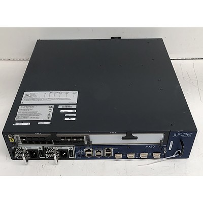 Juniper Networks (CHAS-MX80-S-B) MX80 Wired Router Appliance