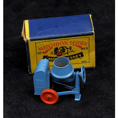 Vintage Moko Lesney Matchbox Series No 3 - Cement Mixer