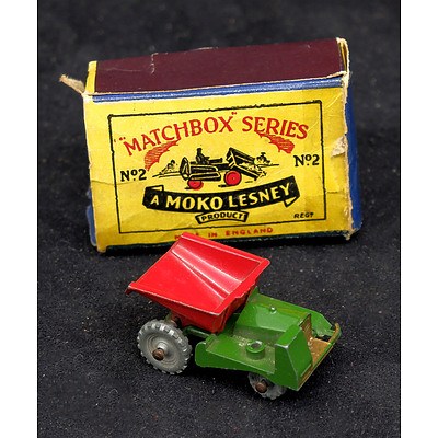 Vintage Moko Lesney Matchbox Series No 2 - Dump Truck