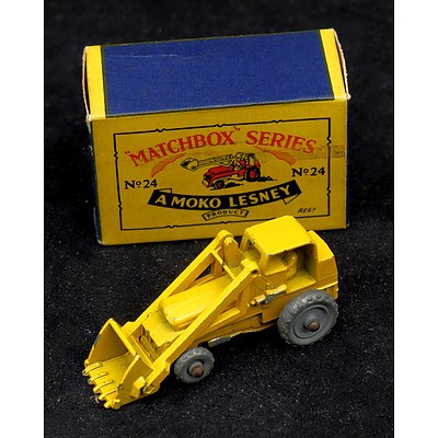 Vintage Moko Lesney Matchbox Series No 24 - Hydraulic Excavator