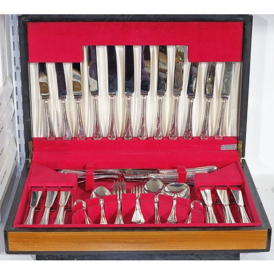Vintage Poston Londsdale 66 Piece Cutlery set in Fitted Canteen