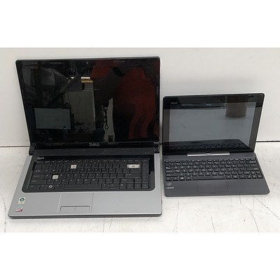 Dell & Acer Laptops for Spare Parts - Lot of Two
