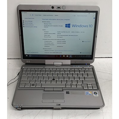 HP EliteBook 2730p 12-Inch Intel Core 2 Duo (L9400) 1.86GHz CPU Covertible Laptop
