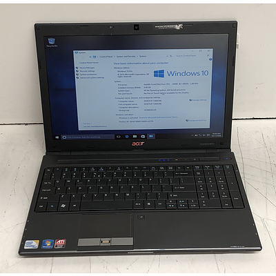 Acer TravelMate 8571 15-Inch Intel Core 2 Duo (U9400) 1.40GHz CPU Laptop