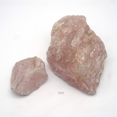 Two Crystal Quartz Specimens (2)