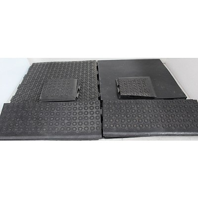 Selection of Lokimat Modular Floor Mat Panels
