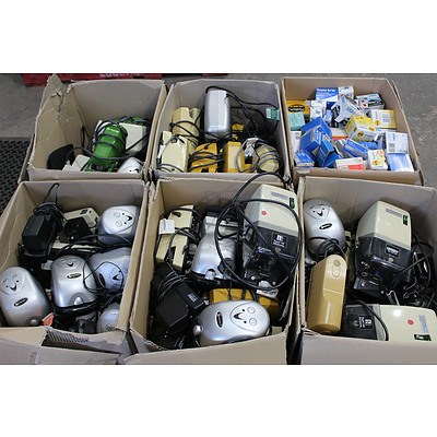 Automatic Electric Staplers and - Lot of Approximately 100