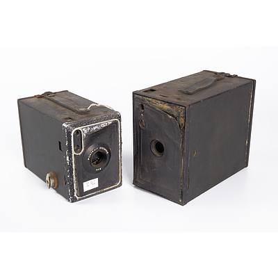 Kodak No 2 and No 2A Brownie Cameras