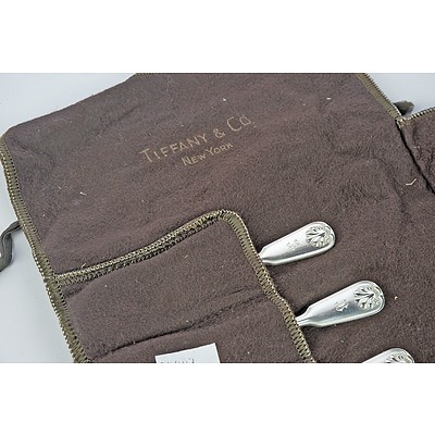Tiffany & Co New York Sterling Silver Demitasse Spoons, 112g