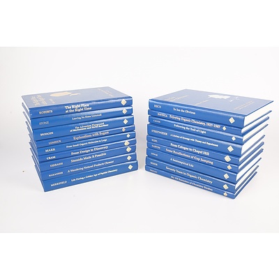 18 Volumes of Profiles, Pathways and Dreams Autobiographies of Eminent Chemists, American Chemical Society, Washington DC, 1995 Including To See the Obvious by Arthur J Birch and Signed Copy of The Right Place at the Right Time by J D Roberts