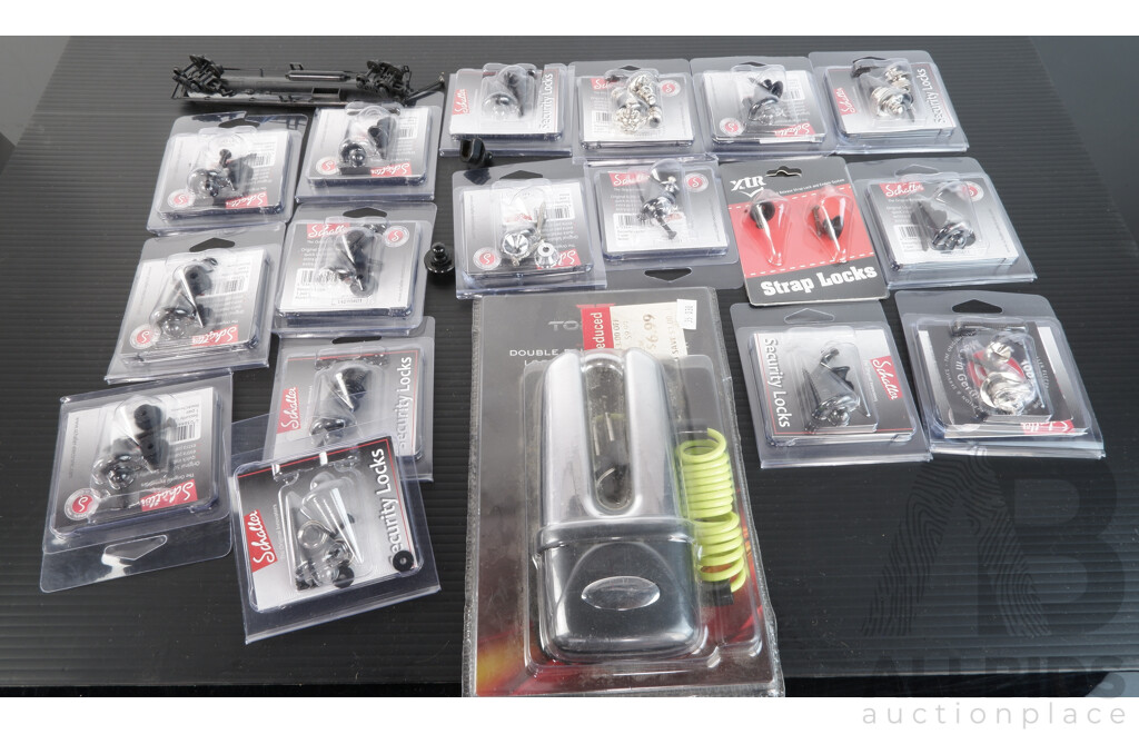 Assortment of Security Locks, Including Schaller and XTR