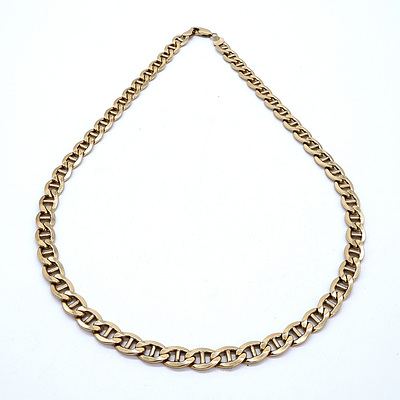9ct Rolled Gold Anchor Chain