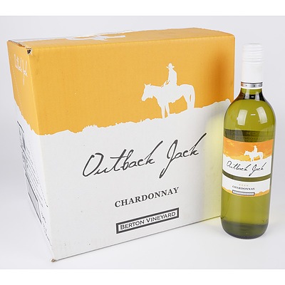 Case of 12x Outback Jack 2020 Chardonnay 750ml