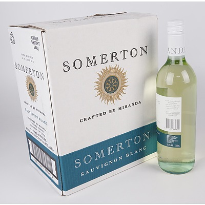 Case of 6x Somerton 2018 Sauvignon Blanc 750ml