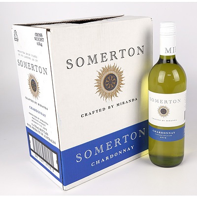 Case of 6x Somerton 2019 Chardonnay 750ml