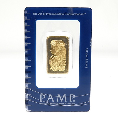 PAMP 20g .999 Gold Bar, No BO25486