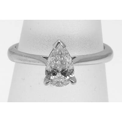 Gia Certified D Colour Diamond Ring & Wedder