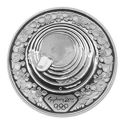 Australia: 2000 Sydney Olympic $5 Coins Proof Silver