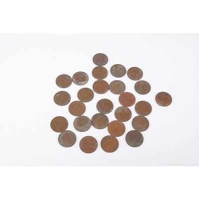 Quantity of Australian Pennies