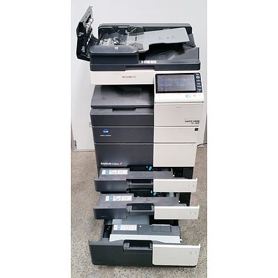 Konica Minolta Bizhub C554e Black & White Multi-Function Printer