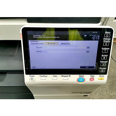 Konica Minolta Bizhub C554e Black & White Multi-Function Printer