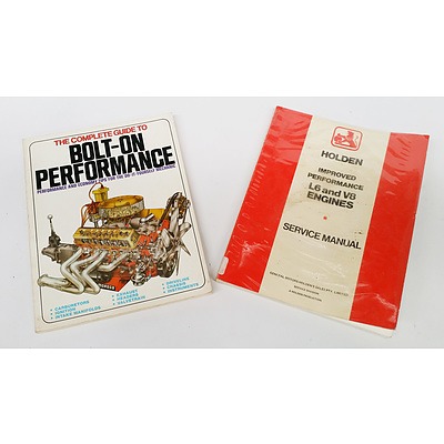 Original Holden L6 and V8 Engines Service Manual and The Complete Guide to Bolt-On Perfomance