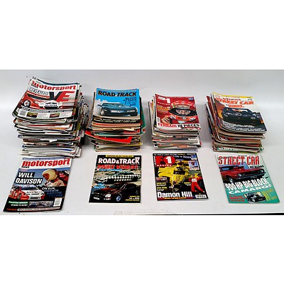 Large Collection of Motorsport News, Road & Track, F1 Racing and Street Car Magazines
