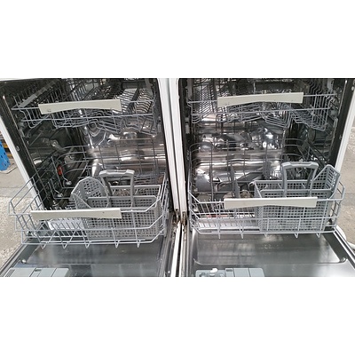 AEG Underbench Automatic Dishwashers -Lot of Two