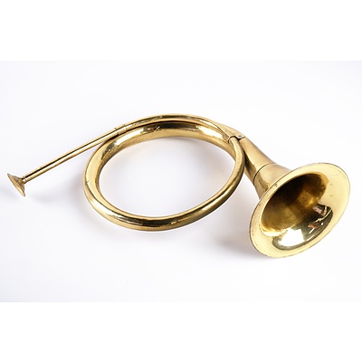 Antique Brass French Horn