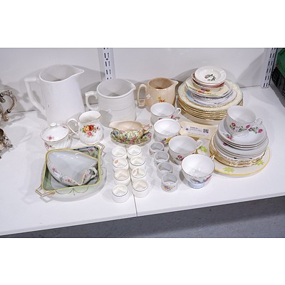 Assorted Porcelain including Royal Winton and Wedgwood