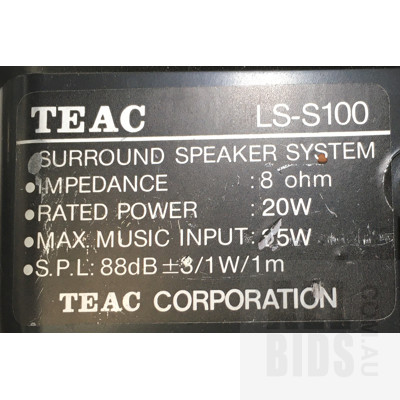 Pioneer Stereo System Components And Teac AV Surround Speakers