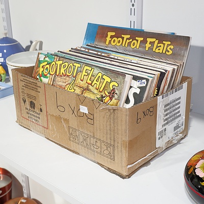 Approx. 23 Vintage Footrot Flats Cartoon Books
