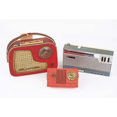 Vintage Philips, Standard and Ekco Jet 7 Transistor Radios (3)