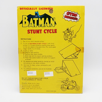 Batman Gyro Motorised Stunt Cycle