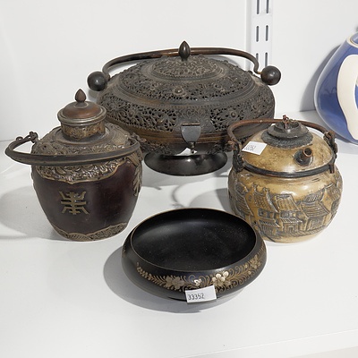 Group of Vintage Chinese Wares