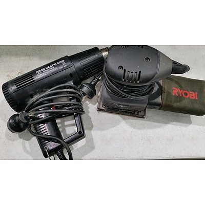 Ryobi Electric Sander and Arlec Electric Heat Gun
