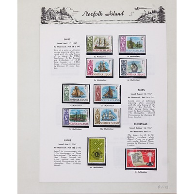 Australian Dependencies Stamp Album and the New Zealand Stamp Album