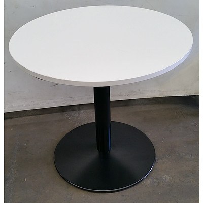 Wooden Top Adjustable Round Table