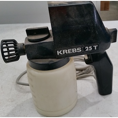 Oldfields Krebs 25T Electric Spray Gun With Pot