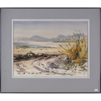 Patricia Giles (1932-) Marrum Grass, Watercolour