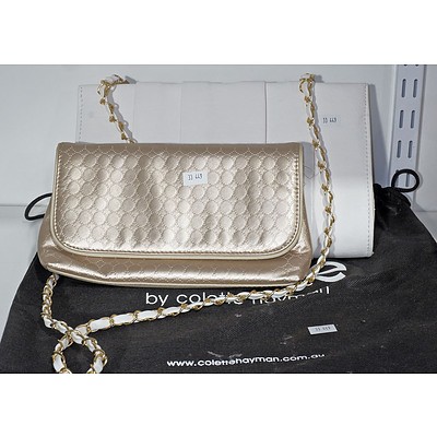 Two Evening Bags, Bvlgari and Collette Hayman 
