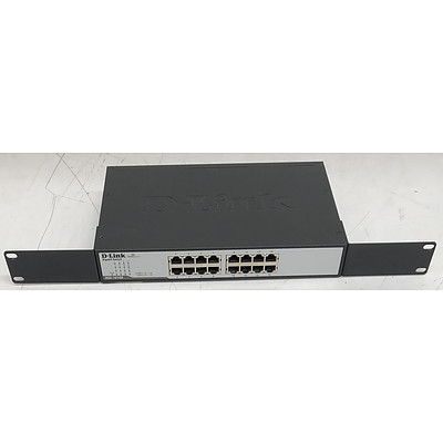 D-Link (DGS-1016D) 16-Port Gigabit Switch