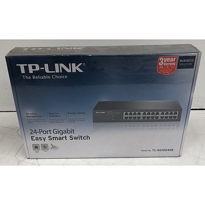 TP-Link (TL-SG1024DE) 24-Port Gigabit Easy Smart Switch *Brand New