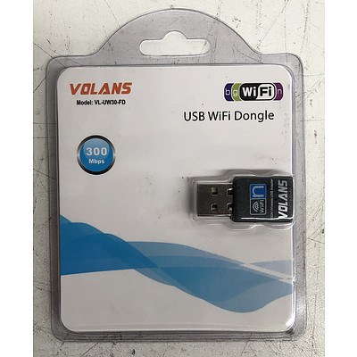 Volans (VL-UW30-FD) Wi-Fi Dongle - Lot of Eight *Brand New