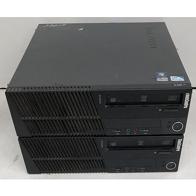 Lenovo ThinkCentre (5049-A46) M Series Intel Pentium CPU Computer - Lot of Two