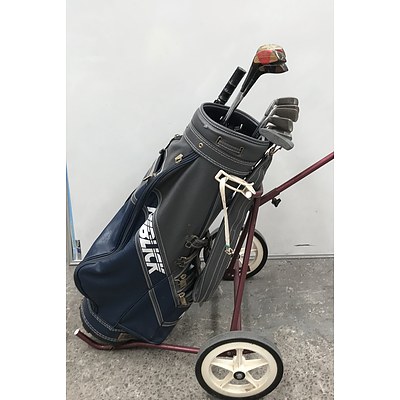 Golf Set With Bag and Buggy