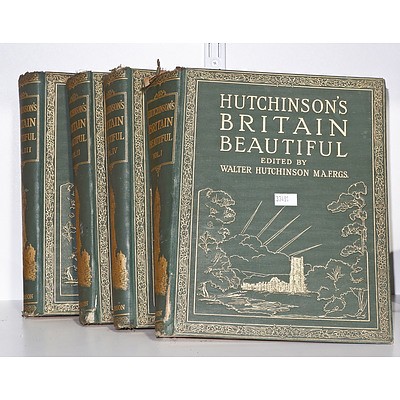 Four Volumes of Hutchinsons's Britain Beautiful