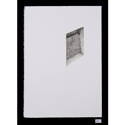 Untitled (View Through a Window), Etching